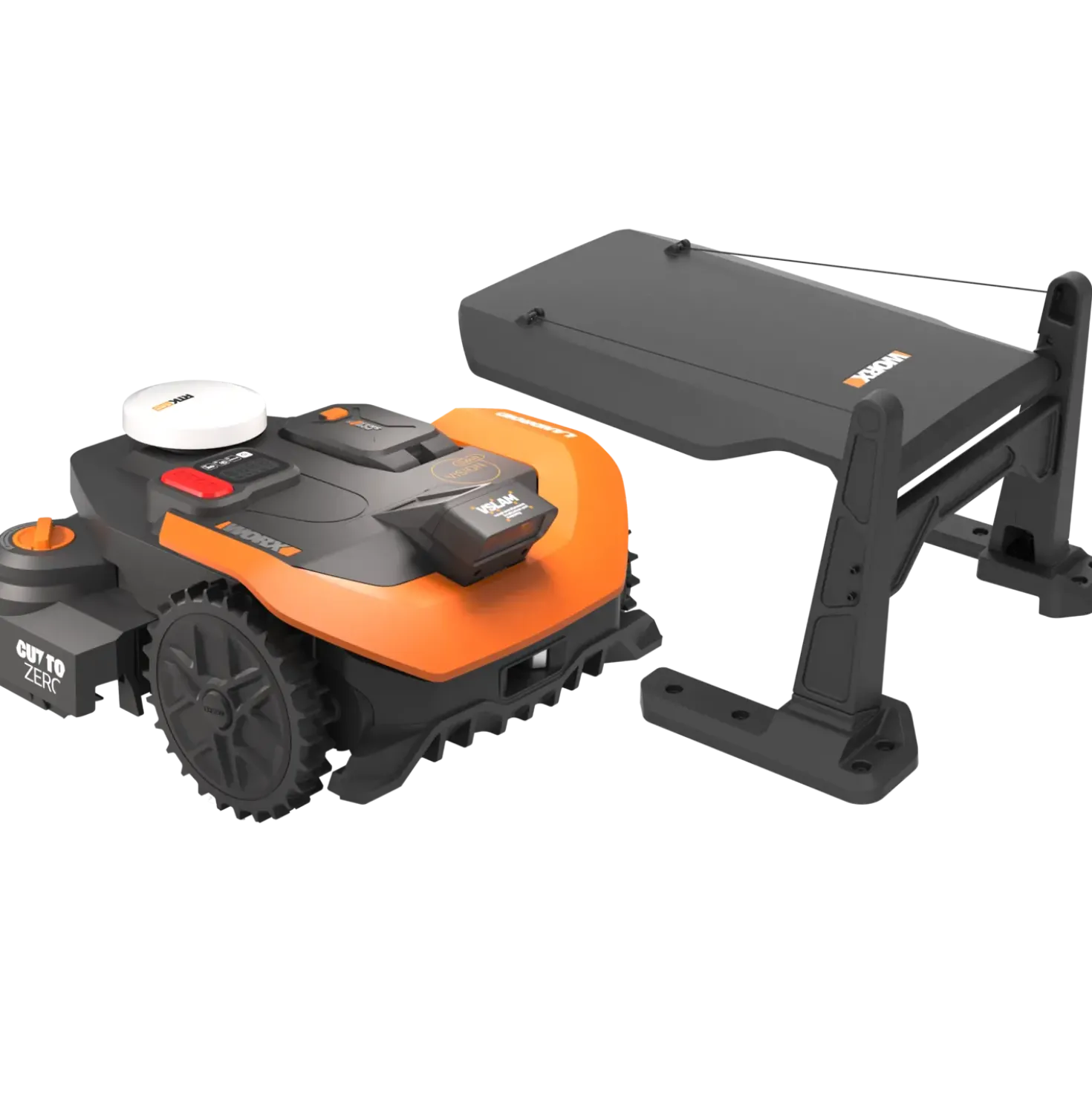 Worx WR330E Vision Cloud robotplæneklipper 1000 m² inkl. garage