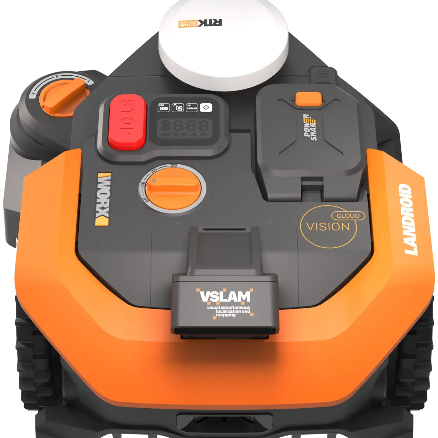 Worx WR308E Vision Cloud robotplæneklipper 800 m² inkl. garage
