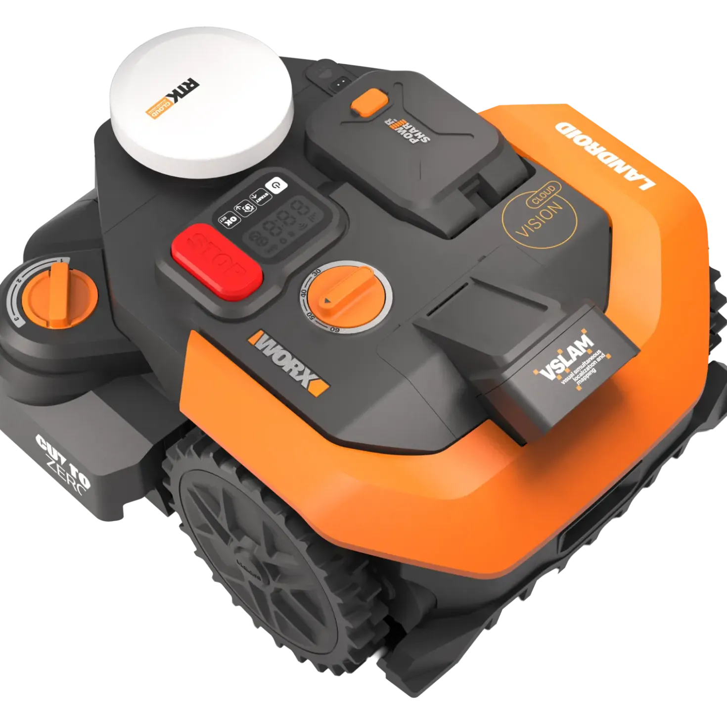 Worx WR308E Vision Cloud robotplæneklipper AI-RTK 800m2