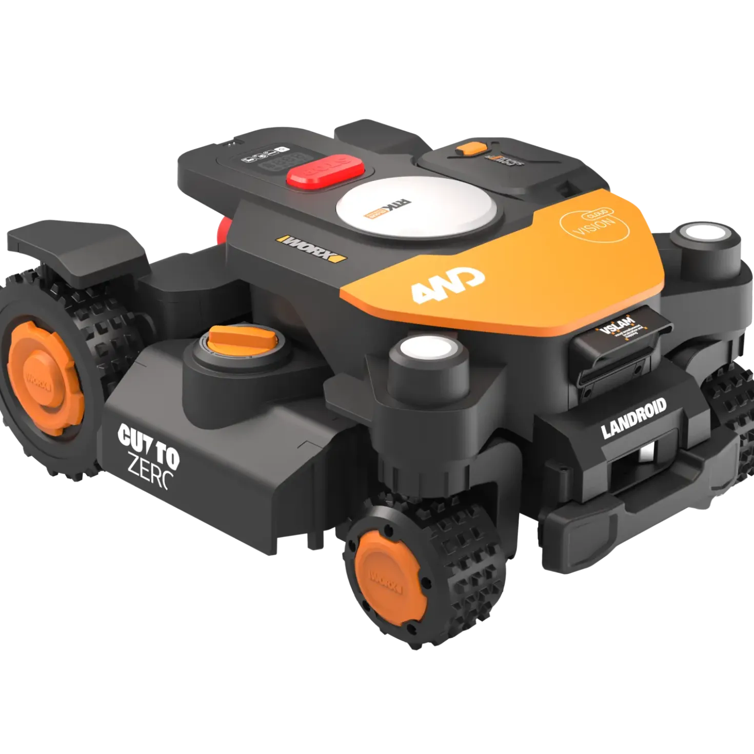 Worx WR341E Vision Cloud 4WD robotplæneklipper AI-RTK 1000 m²